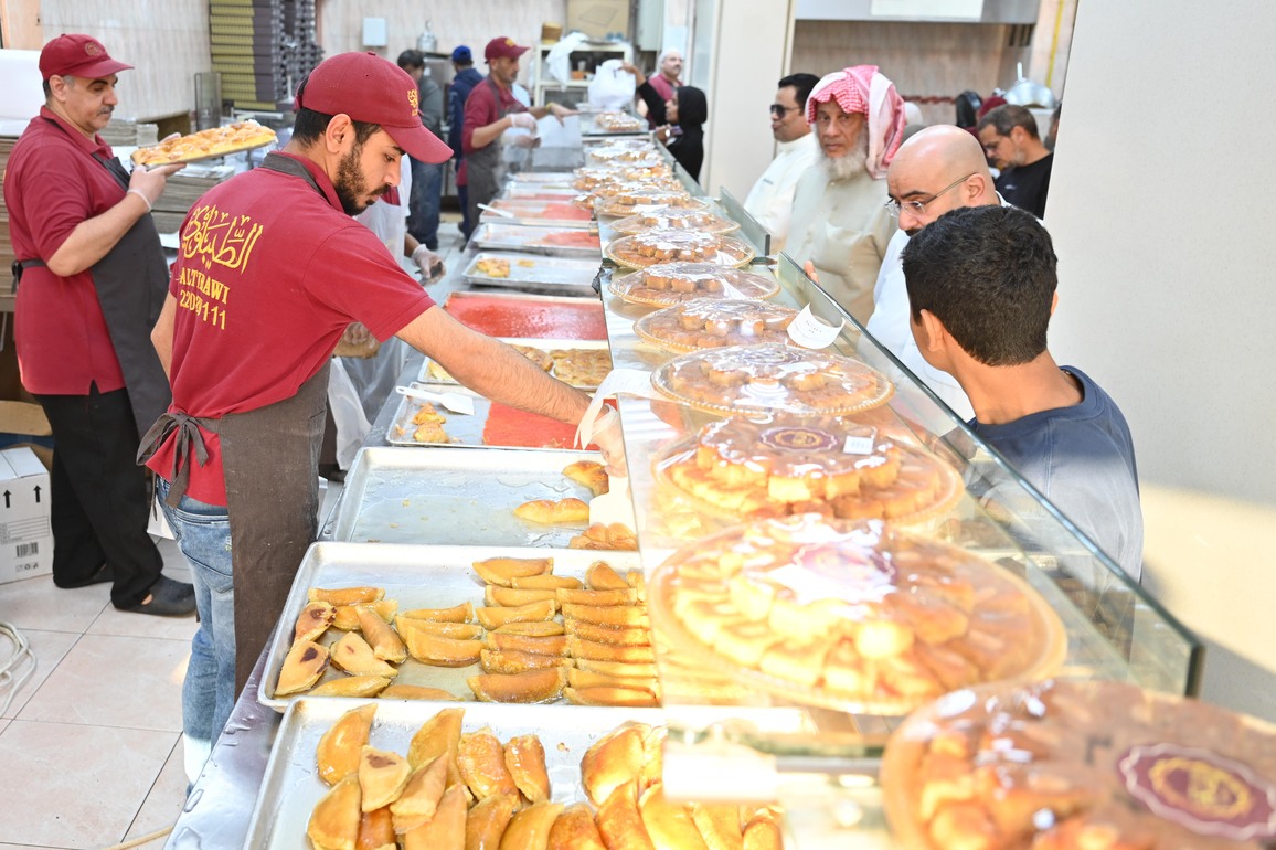 KUWAIT-HAWALLI GOVERNORATE-RAMADAN-TRADITIONAL FOODS
