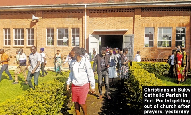 Low turnout in Fort Portal as churches resume prayers Low turnout in Fort Portal as churches resume prayers