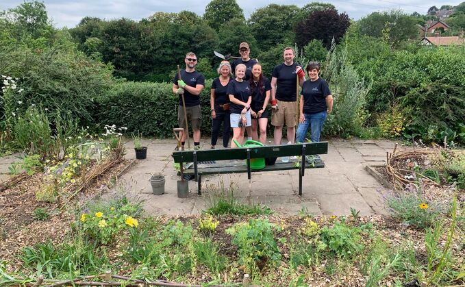 Good News Corner: Zedra colleagues work with charity to bring corner of local park back to life