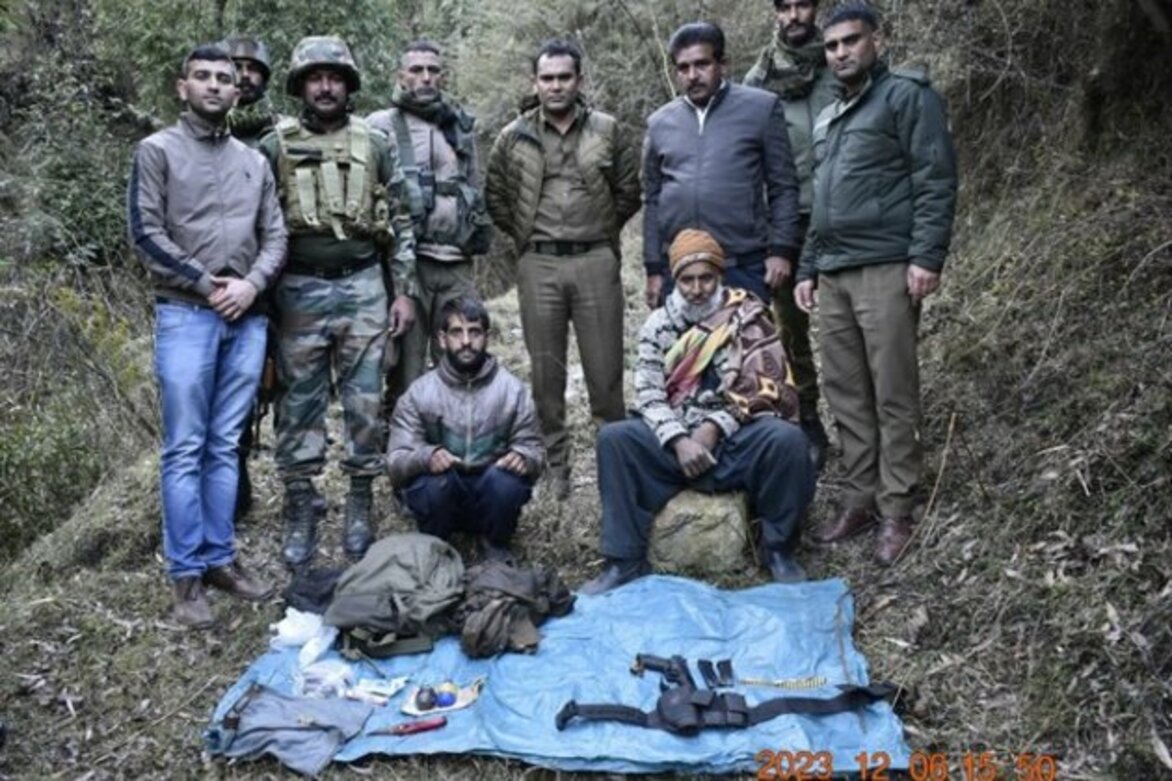 J-K: Two terror associates arrested in Rajouri, arms, ammunition recovered