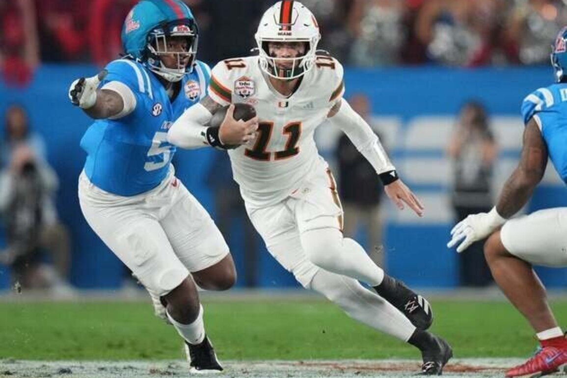 Carson Beck score vaults No. 10 Miami past No. 6 Ole Miss in CFP semifinal