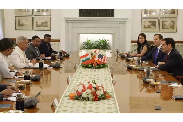EAM Jaishankar holds delegation-level talks with US State Secry Marco Rubio at Hyderabad House