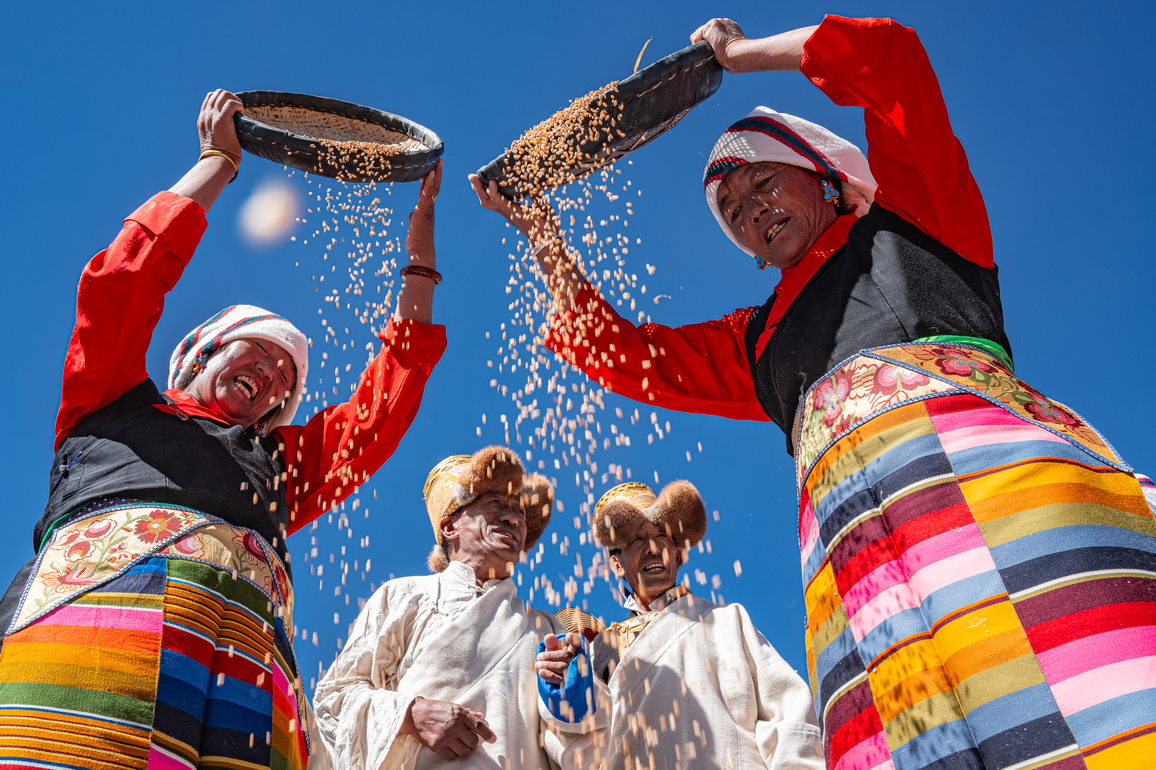 (InXizang)CHINA-XIZANG-LHASA-FARMERS' HARVEST FESTIVAL (CN)