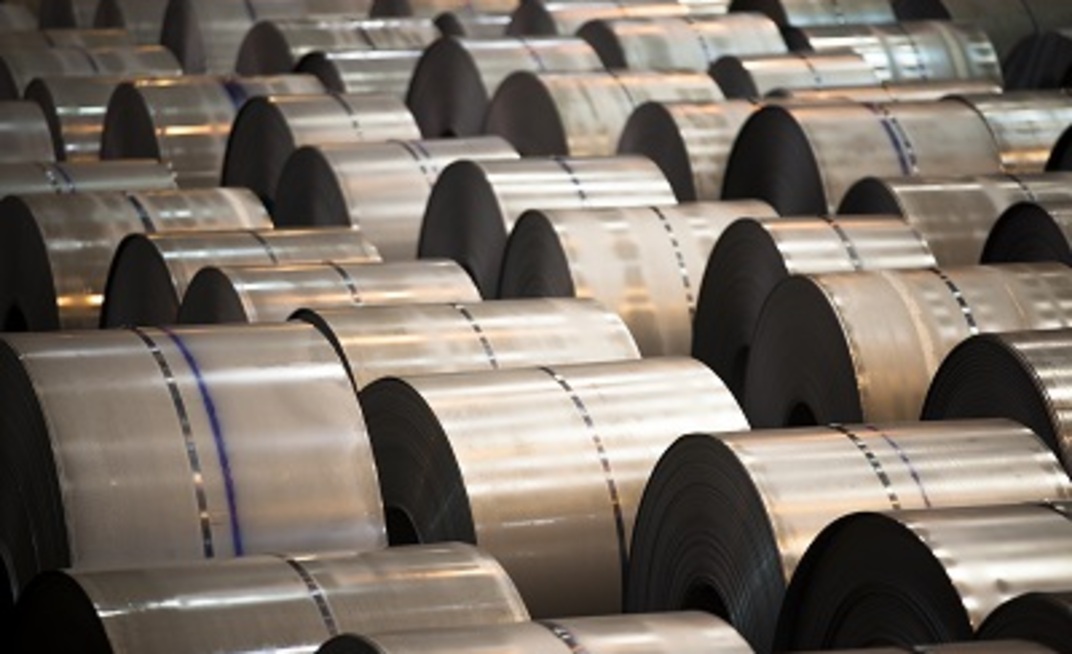 Produção de bobinas de aço 