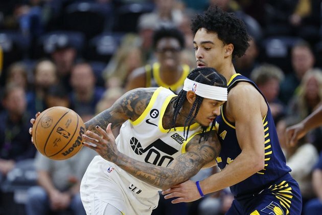 Jazz ride second-quarter surge to defeat of Pacers