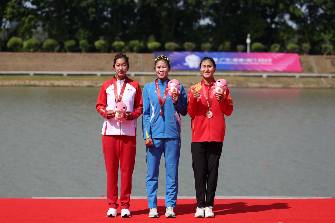 (SP)CHINA-15TH NATIONAL GAMES-ROWING-WOMEN'S SINGLE SCULLS(CN)