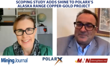 Scoping study adds shine to PolarX's Alaska Range copper-gold project  