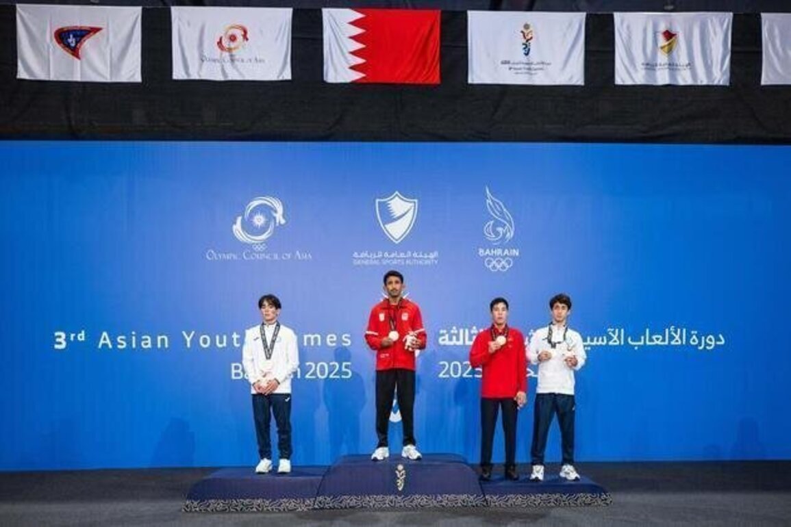 UAE's Obaid Alketbi strikes gold at Asian Youth Games in Bahrain