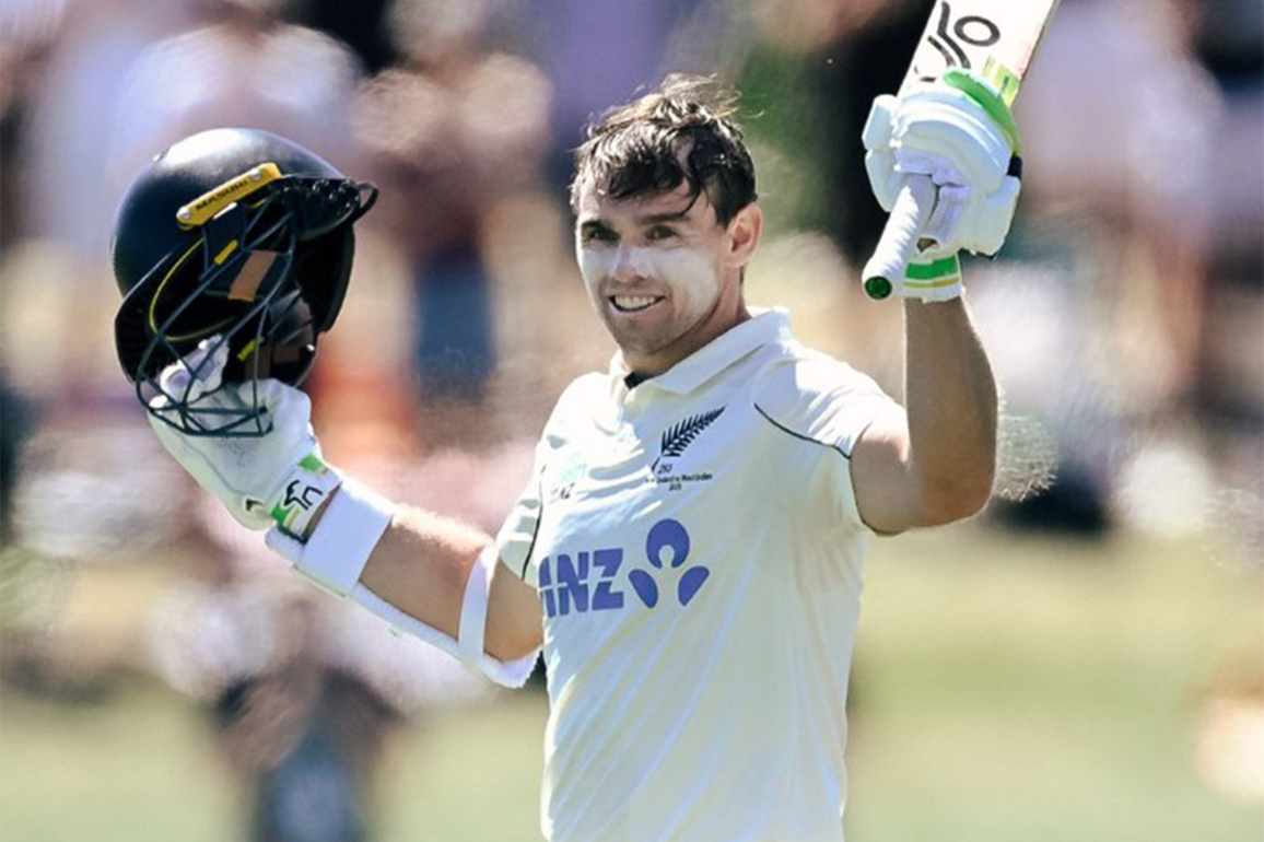 Ravindra, Latham tons put New Zealand firmly in driver's seat against West Indies