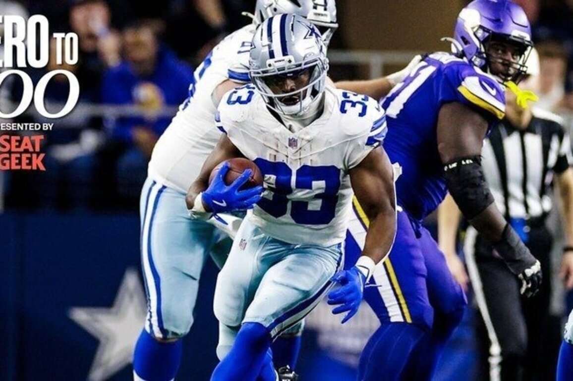 Zero to 100: Numbers behind Cowboys' 34-26 loss to Vikings