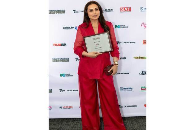 Rani Mukerji honoured at IFFM 2026 with special citation for Excellence in Acting