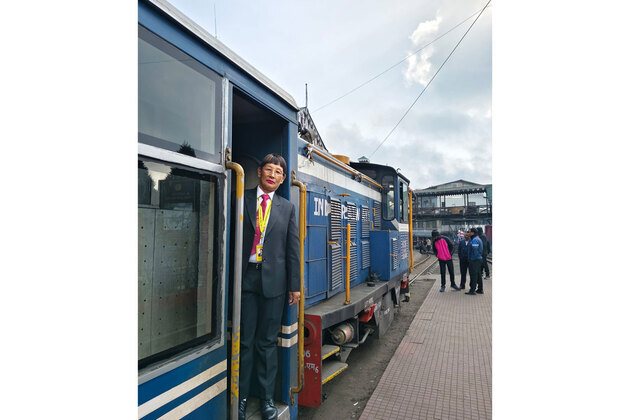 Assam: Sarita Yolmo becomes first woman TTE to lead tour duties on Darjeeling Himalayan Railway