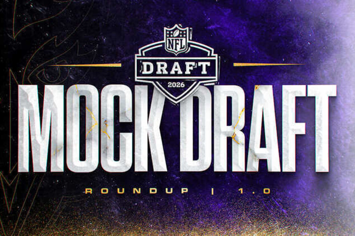Mock Draft Roundup: First Look at Potential Ravens Draft Targets
