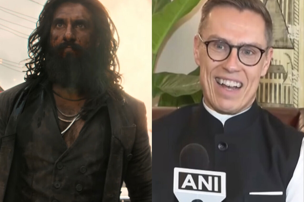 Finnish President Alexander Stubb says he watched Ranveer Singh's 'Dhurandhar', looks forward to sequel