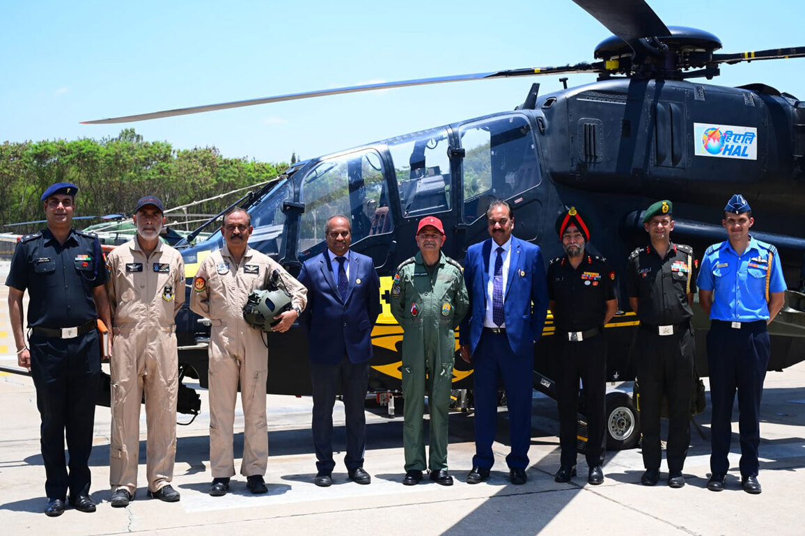 Army Chief General Upendra Dwivedi undertakes sortie in Prachand helicopter at HAL