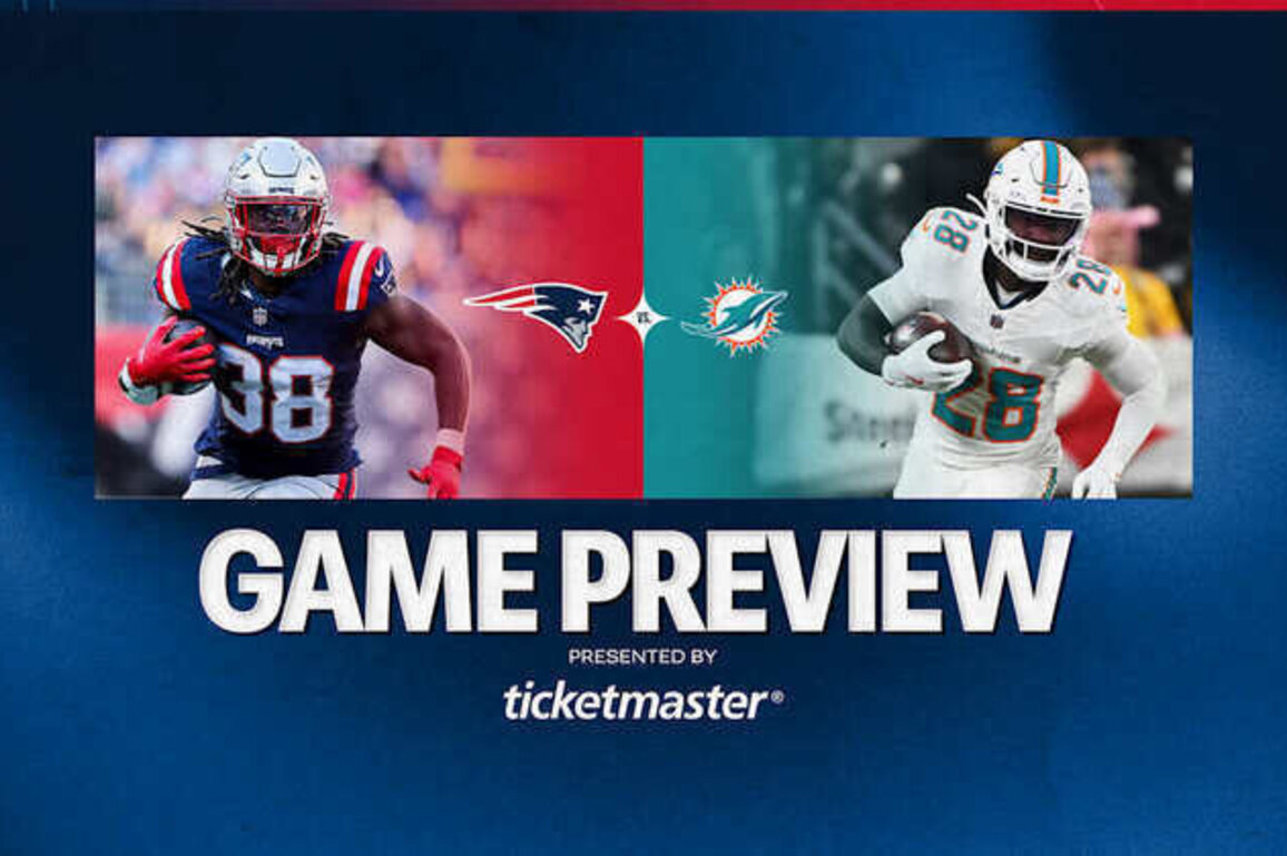 Game Preview: Patriots vs. Dolphins