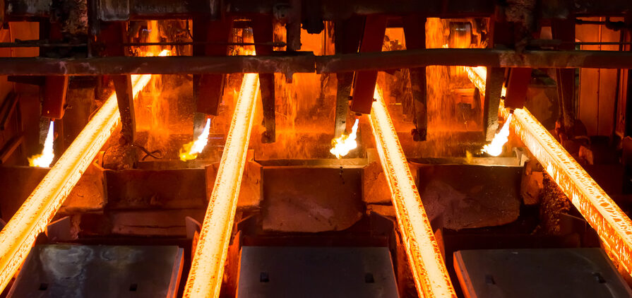 Produção de aço da ArcelorMittal