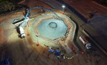 St Ives foundation works.