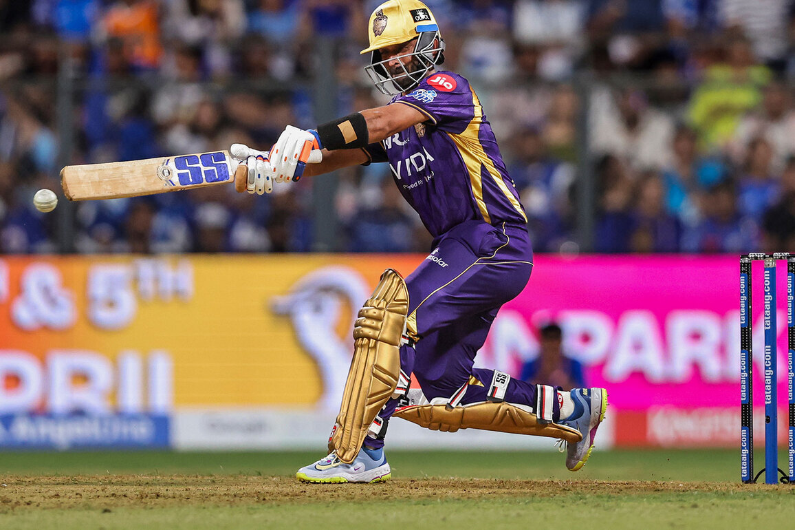 "Needed a couple of big partnerships": Ajinkya Rahane after KKR's one-sided loss to SRH