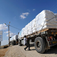 Thirty tonnes of medical supplements reach Gaza under Operation Chivalrous Knight 3