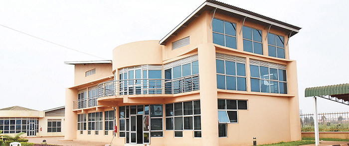 he ganda nvestment uthority building at ampala ndustrial ark also known as amanve