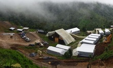 The camp at Alpala in Ecuador