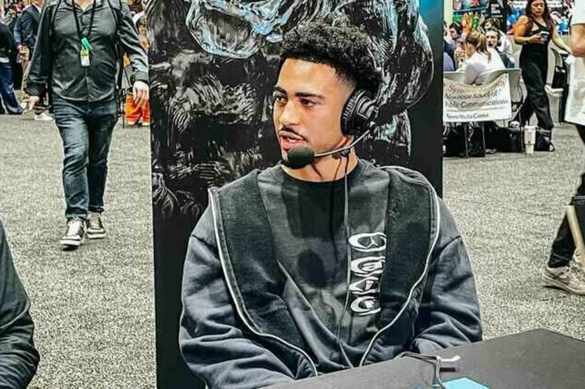 At Super Bowl Radio Row, Bryce Young's looking more comfortable