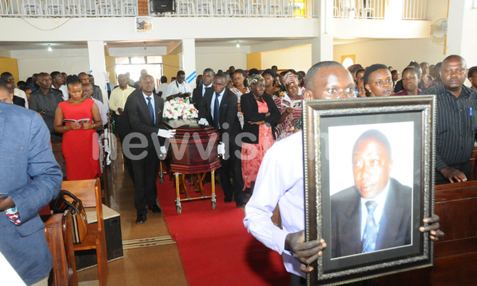 Christopher Henry Azuba hailed at funeral service Christopher Henry Azuba hailed at funeral service