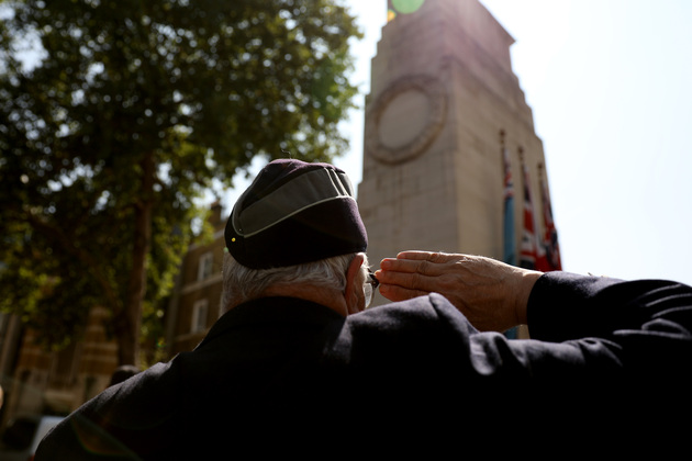 BRITAIN-LONDON-80TH VJ DAY-COMMEMORATION