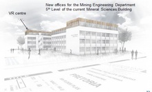 Original plan shows University of Pretoria's new mining faculty offices and virtual-reality centre