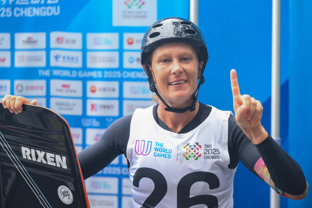 (SP)CHINA-CHENGDU-THE WORLD GAMES 2025-WATERSKI & WATERBOARD-WOMEN'S-CABLE WAKEBOARD-FINAL (CN)