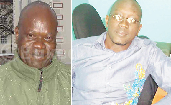 Col. Francis Ongia. Ku ddyo, Omuwambe Dennis Alyenyo Col. Francis Ongia. Ku ddyo, Omuwambe Dennis Alyenyo