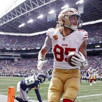 49ers TE George Kittle (hamstring), WR Jauan Jennings (shoulder) injured vs. Seahawks