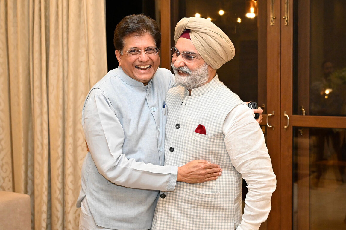 "Strengthening Delhi's infrastructure, enhancing ease of living for citizens remain central to our vision": Piyush Goyal after meeting LG Sandhu