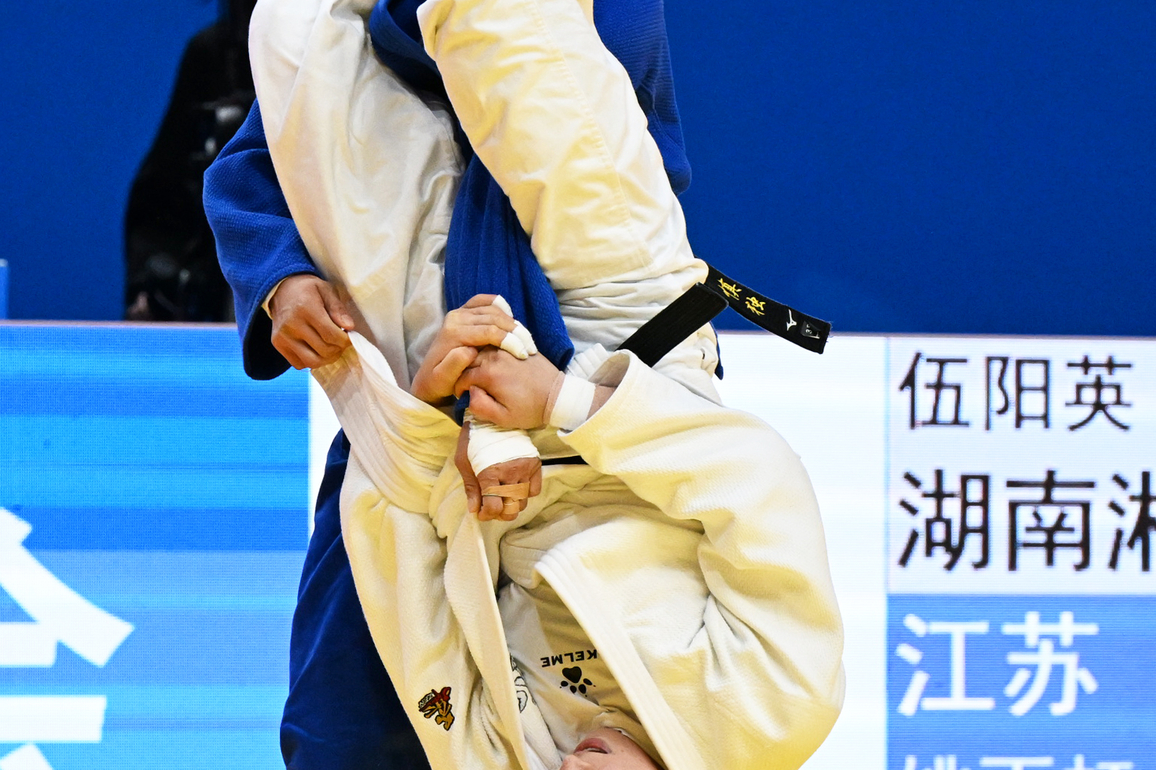 (SP)CHINA-15TH NATIONAL GAMES-JUDO-WOMEN'S -52KG-FINAL (CN)