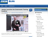 Jewson announces new blog launch