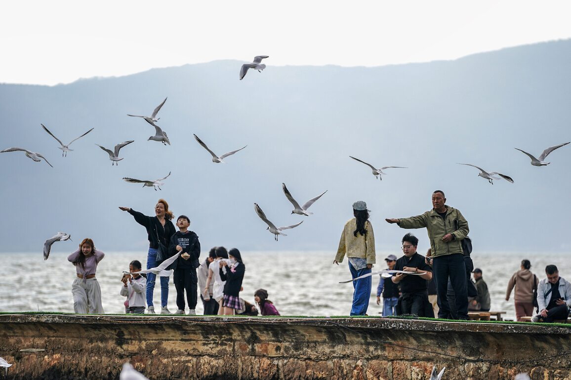 CHINA-YUNNAN-KUNMING-DIANCHI LAKE-TOURISM (CN)