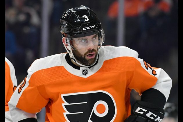 Flyers' Keith Yandle ties NHL record for consecutive games played