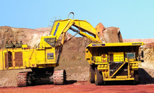 Loading at a mine