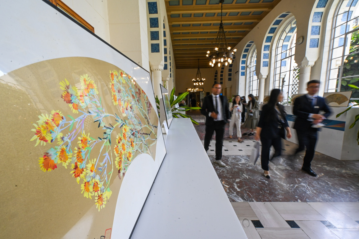 EGYPT-CAIRO-CHINA-ARAB ART EXHIBITION