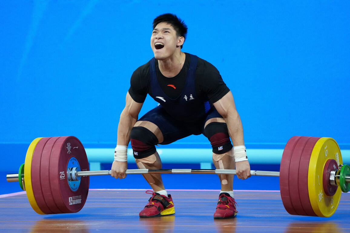 (SP)CHINA-15TH NATIONAL GAMES-WEIGHTLIFTING-MEN'S 89KG-FINAL (CN)