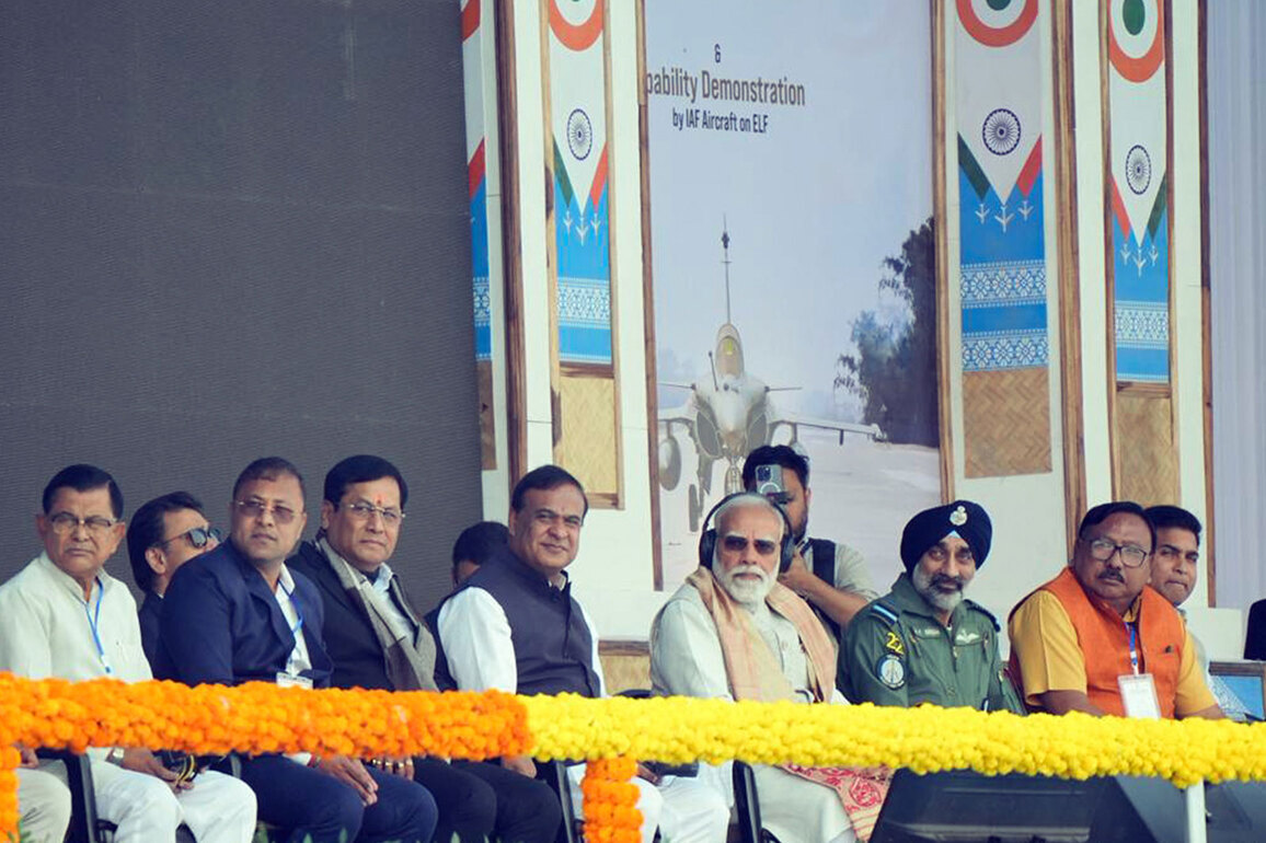 PM Modi hails Emergency Landing Facility in Northeast as strategic and disaster-ready asset
