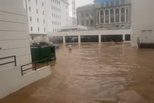 WATCH- Severe storm brings flooding at Alabama State House - WAKA 8
