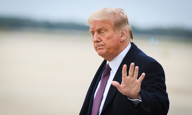 Trump hospitalized for Covid treatment, campaign grounded Trump hospitalized for Covid treatment, campaign grounded