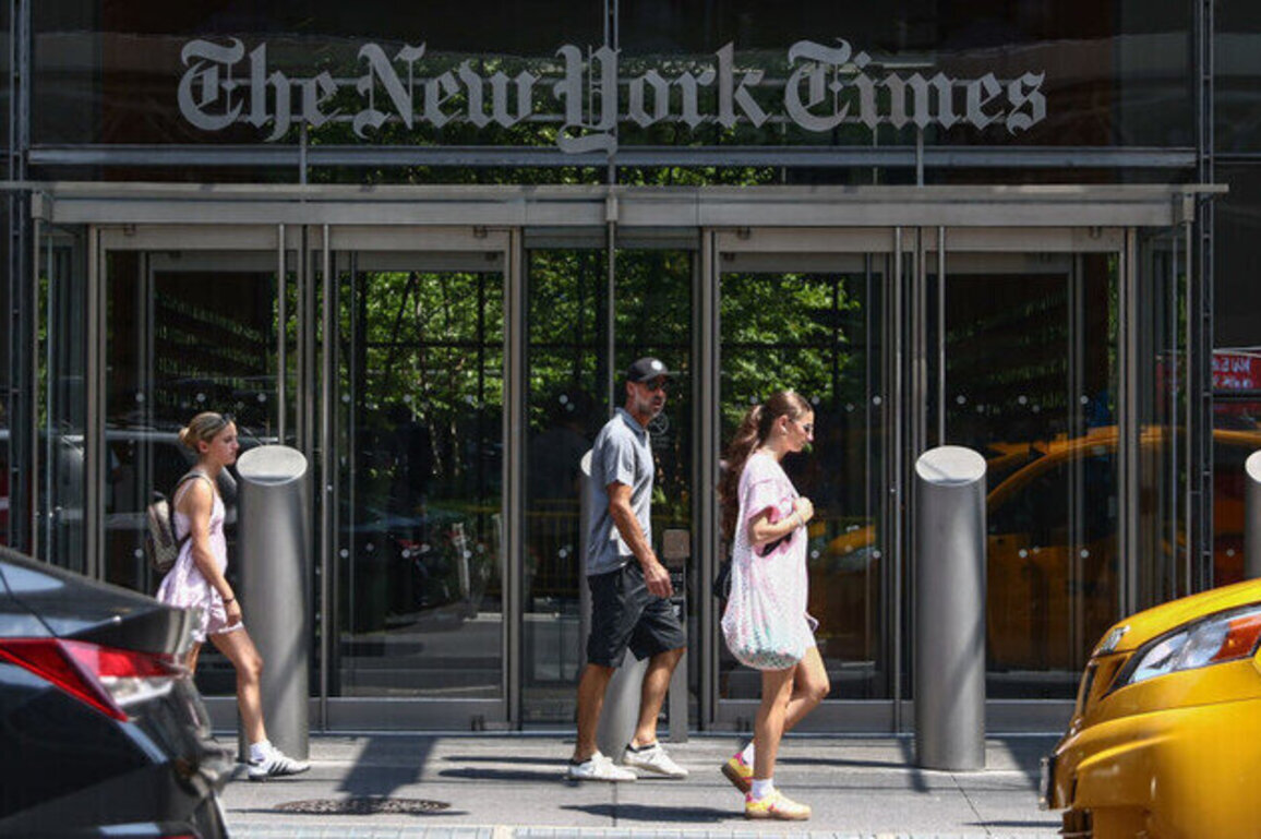 NYT sued for discrimination against white male