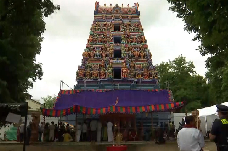 Sri Ganesha Temple, one of the largest Hindu temples in Europe, opens doors in Berlin