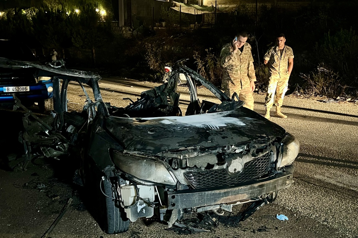 LEBANON-BABLIYEH-ISRAELI AIRSTRIKE
