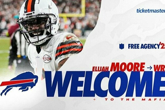 Bills add free agent WR Elijah Moore on one-year deal