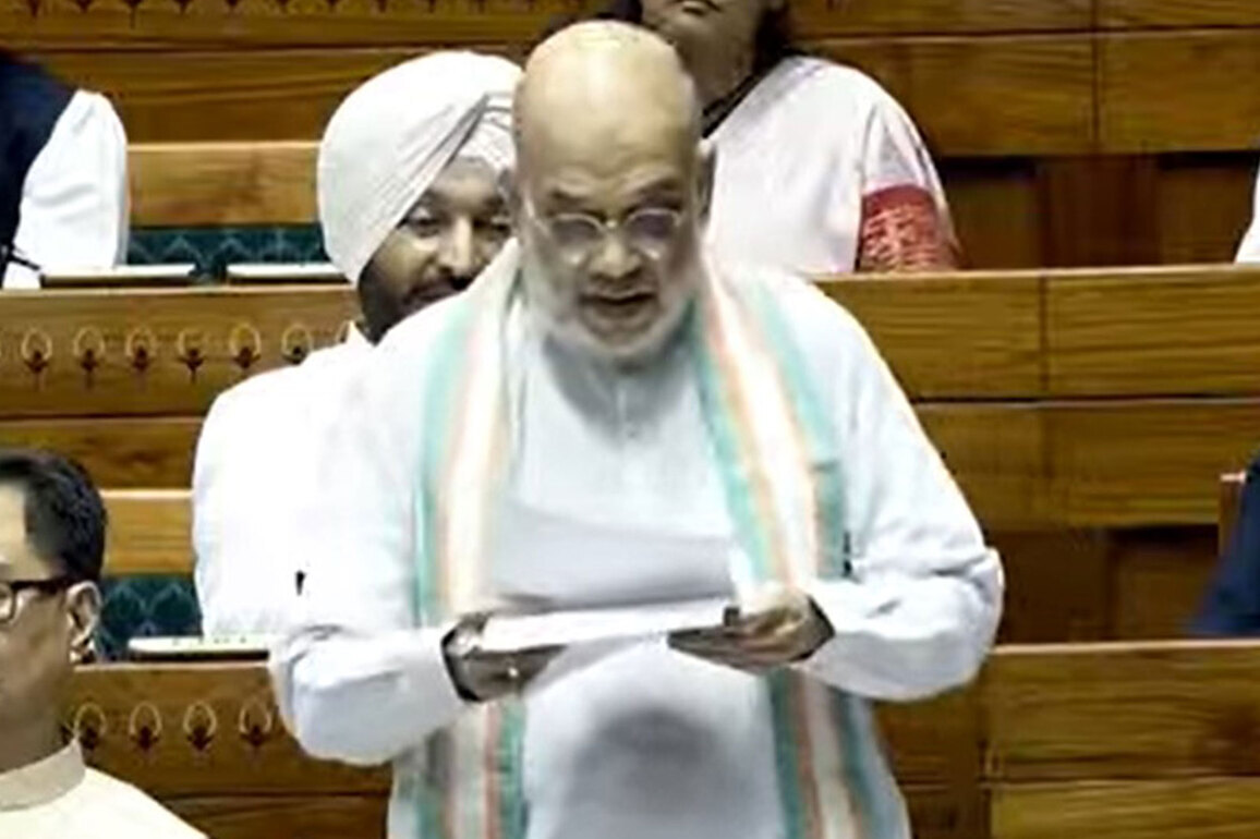 "Naxalism did not spread due to poverty, the affected regions remained poor due to Naxalism" : Amit Shah in Lok Sabha