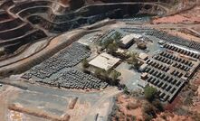 An aerial view of the Wiluna gold operation in Western Australia's north eastern goldfields